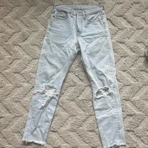 Levi womens skinny jeans!